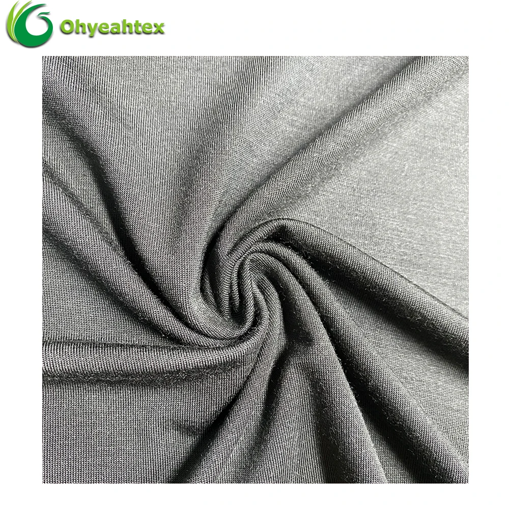 
 Удобная трикотажная ткань для футболок по лучшей цене, 95% модал, 5% спандекс  