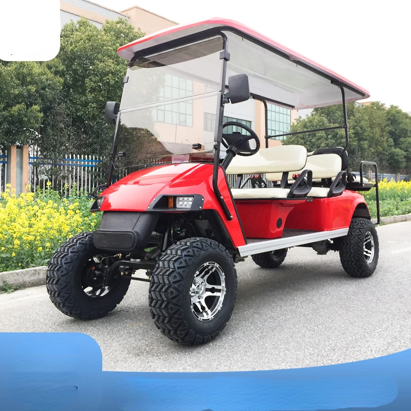Brand New Road Legal 4 Wheels 6 Passenger Electric cheap off road lift golf buggy cart vehicle for sale Hunting Electric Cart