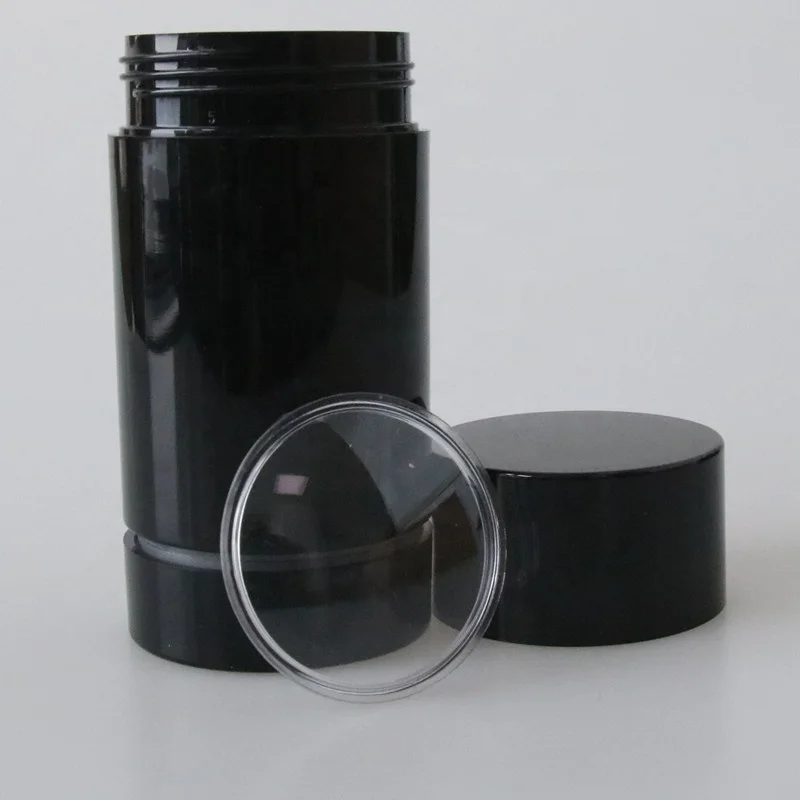 Empty Round Deodorant Stick Container 70ml Twist Tube Packaging Deodorant Stick