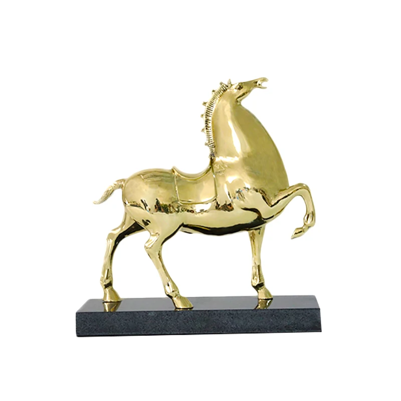 Modern minimalist brass ornaments family small furnishings creative new Chinese home accessories TV cabinet porch crafts