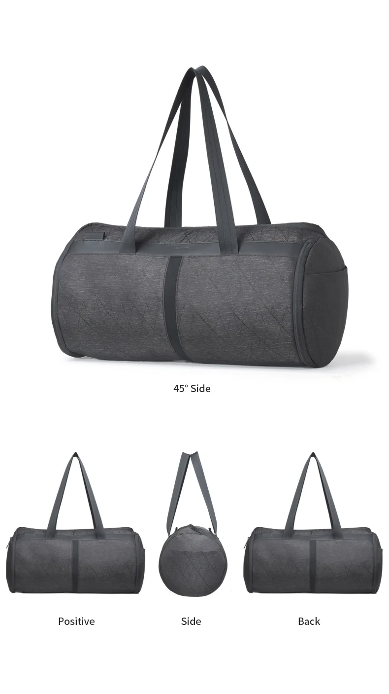 large capacity duffle personalised  gym bag carrying case handbag nylon waterproof unisex gym bags