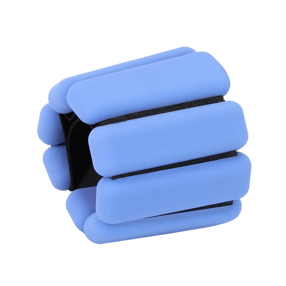 Настраиваемый Регулируемый носимый браслет на запястье/руку/лодыжку для фитнеса усиленный тренировочный силиконовый вес запястья