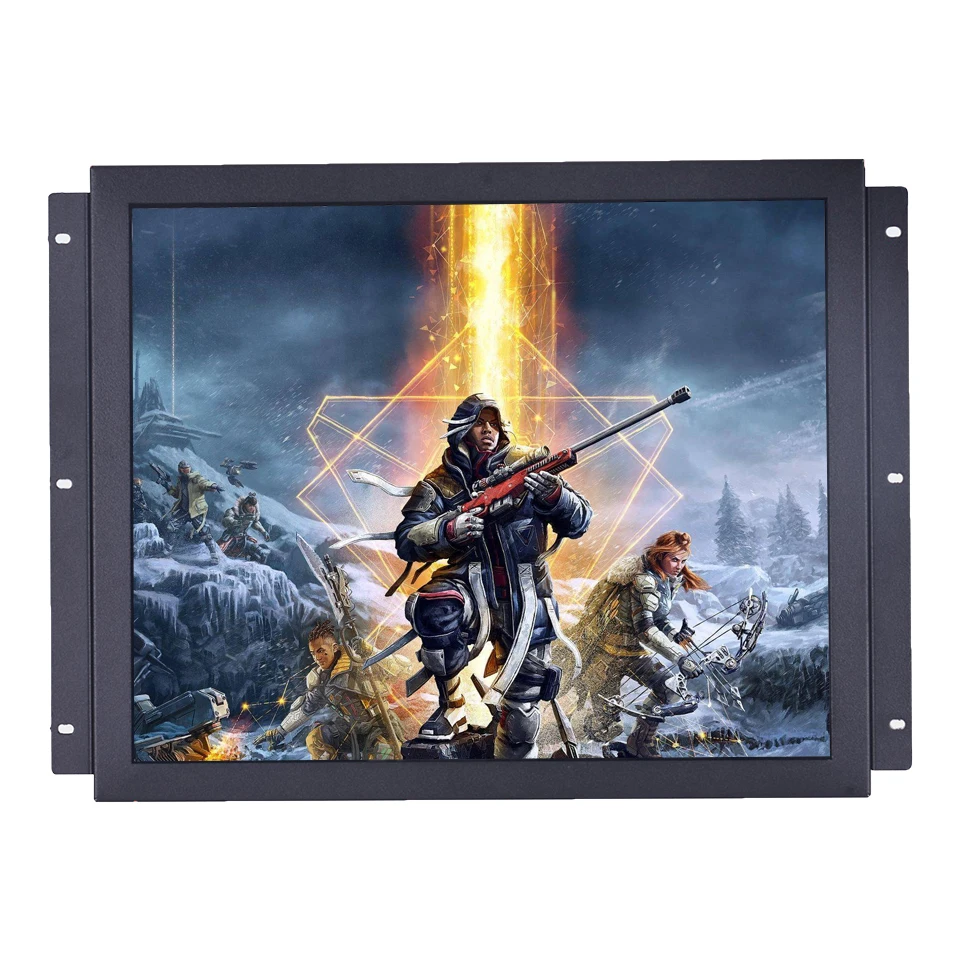 17 дюймов емкостный сенсорный экран панели 60 Гц Refresh DVI новая игра мальчик/аркадные автоматы игровой монитор наружная реклама медиа