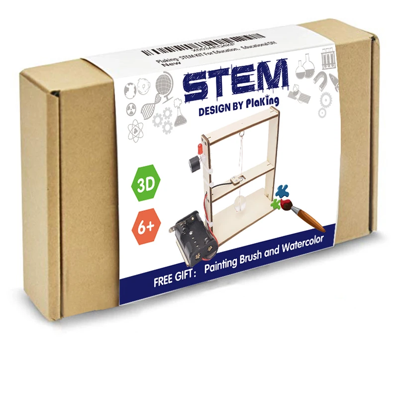 Toy DIY earthquake vibration sensor Physical Learning Toy Science Experiments Kits,STEM toy Learning Sets