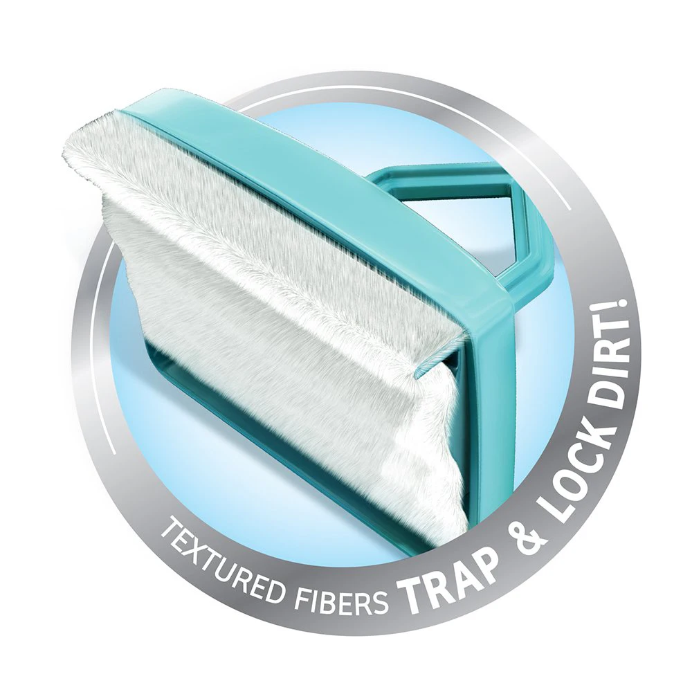 Baseboard & Molding Cleaning Tool Housework Buddy Includes 1 Cleaner and 3 Reusable Cleaning Pads