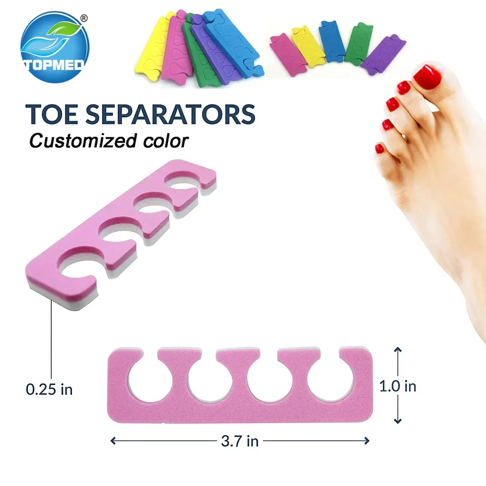 Wholesale EVA Foam Soft Pedicure Nail Art Tool Toe Separator