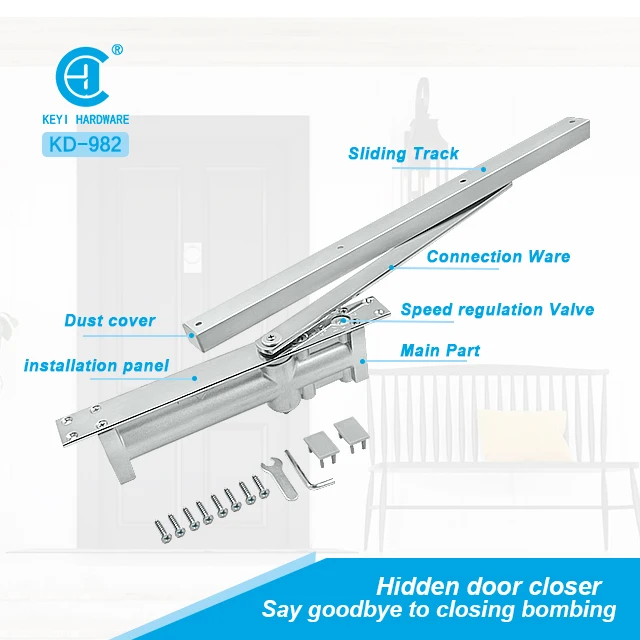 Stylish Aluminum Door Closers - Modern Design for Any Entrance