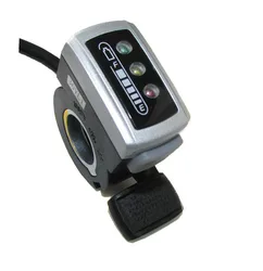Wuxing 24V 36V 48V Thumb throttle with battery power display and on off switch