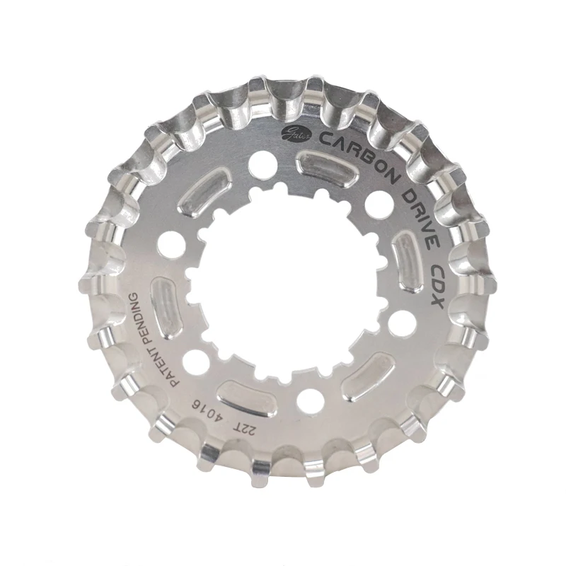 Ремни приводные Gates CDX из углеродного волокна для велосипеда, Центральная гусеница HMN, 9 сплавов, 6 болтов, задние звездочки для велосипеда, свободное колесо