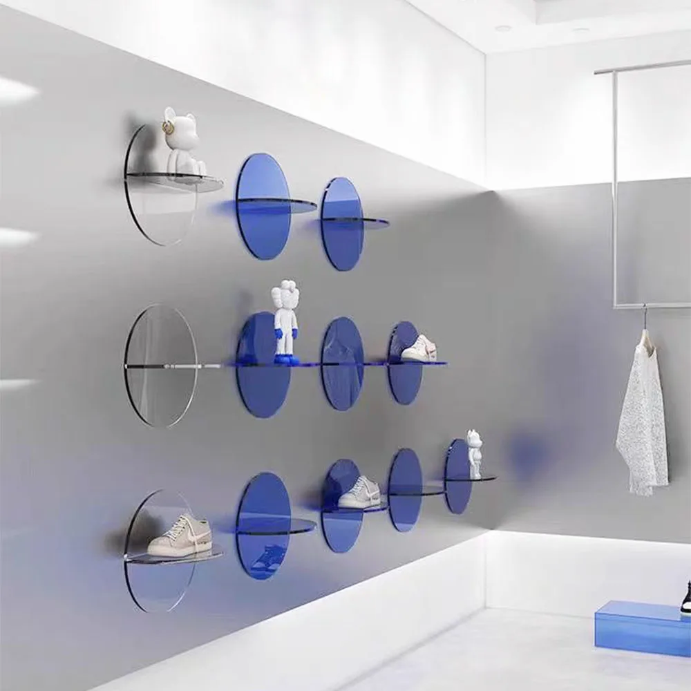 Custom Acrylic Sunglasses Storage Display Stand Holder Organizer Case Show Rack Wall Mounted Shoe Rack Display Racks