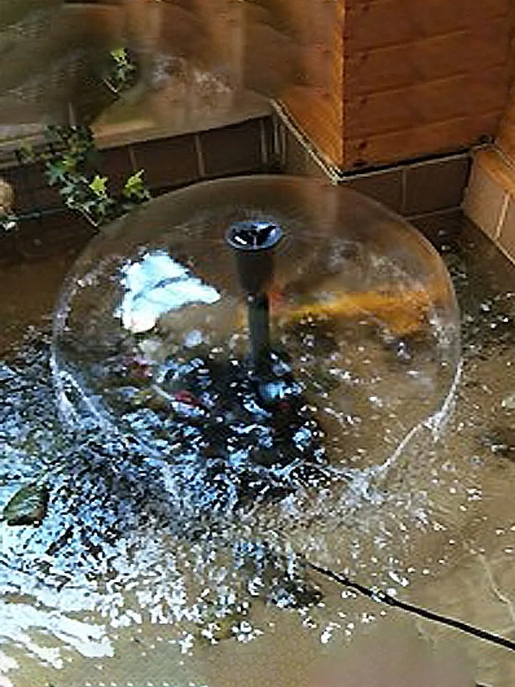 Рыбный Пруд рокари текущая вода фонтанный свет светодиодный водонепроницаемый красочная фильтрация круглый керамический цилиндр циркуля
