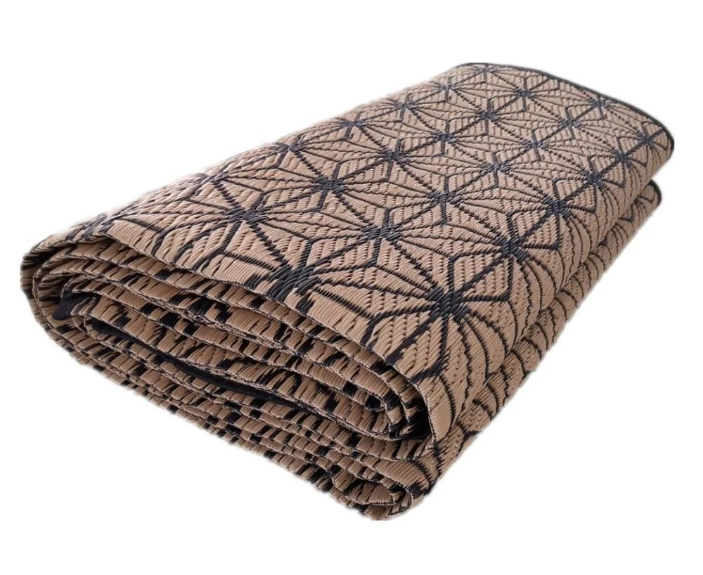 100% recycled  Polypropylene Matting for 4M 5M Bell Tents half moon matting