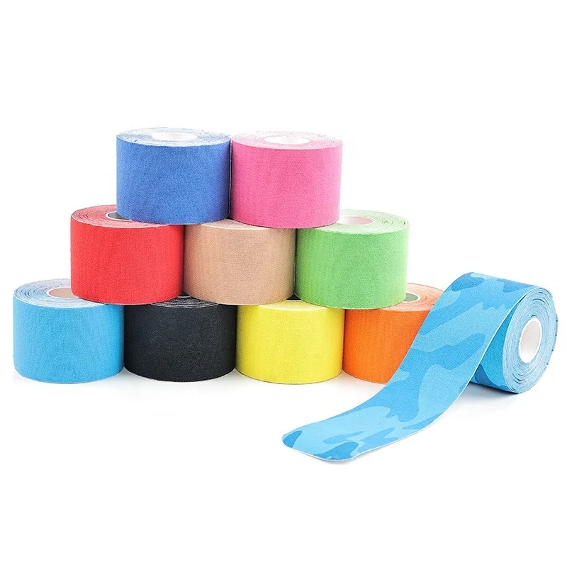 Customized Printed Elastic Sport Physio Kt Tape Kinesiology Tape