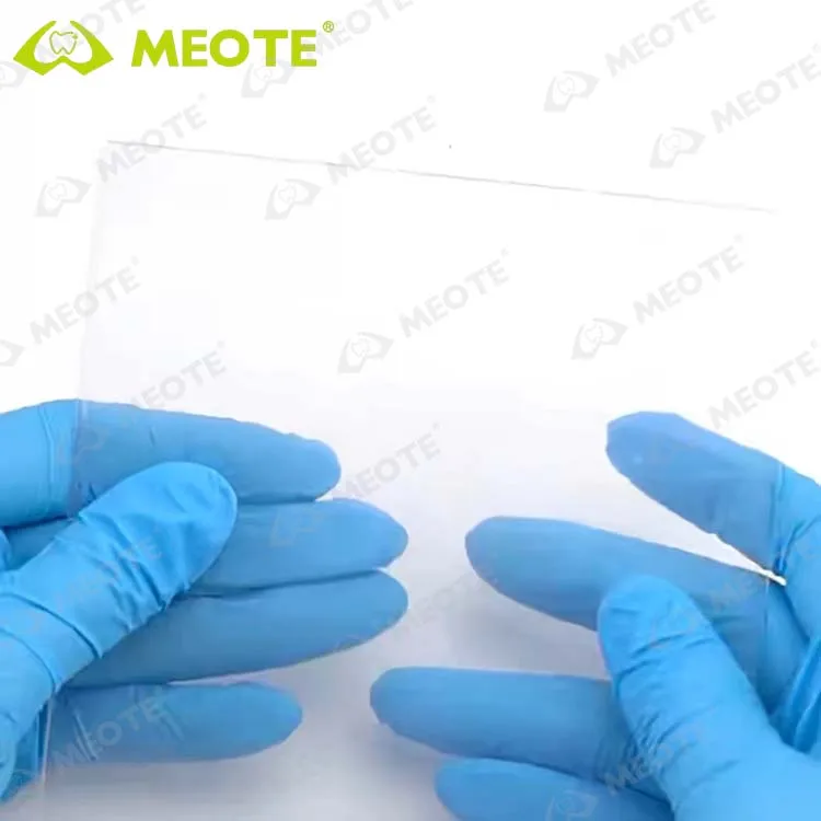 MEITE MEDICAL 1.0/1.5/2.0mm Dental Denture Model Mold Plastic Sheet/Soft Sheet/Hard Sheet Slice Vacuum Forming Sheet