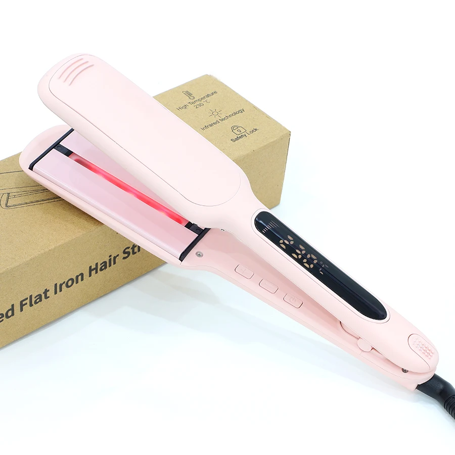 Salon Fast Heating Customized Hair Styling Irons Titanium Flat Irons High Quality Professional Hair Straightener