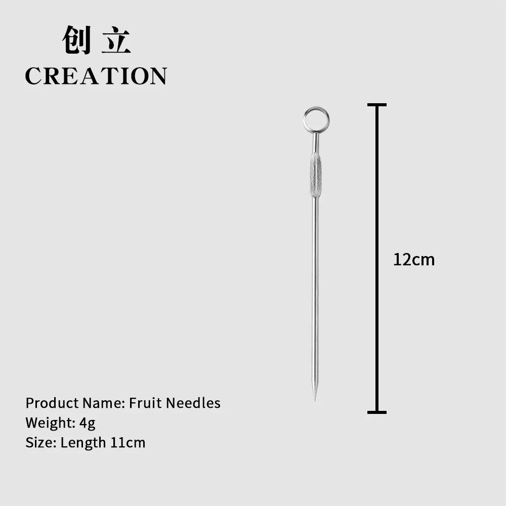 Factory direct stainless steel Four Leaf Clover metal party cocktail ice picks