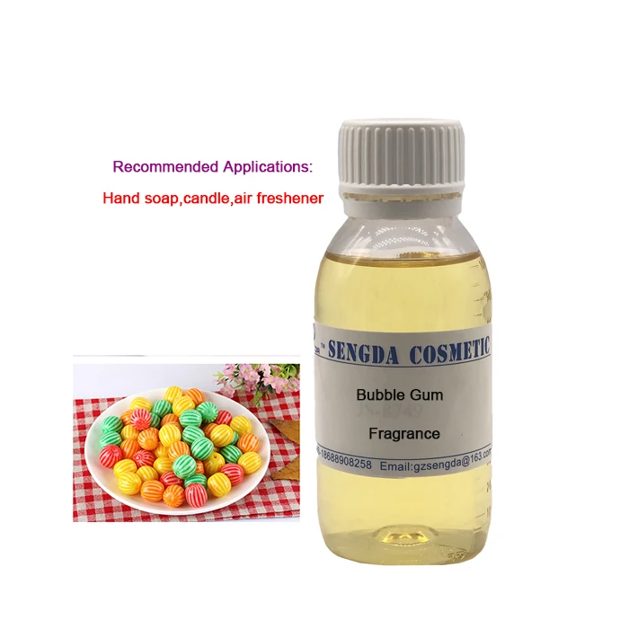Bubble Gum Fragrance Oil Wholesale Price Long Lasting &Sweetly Oil Use For Candles/Soap Making