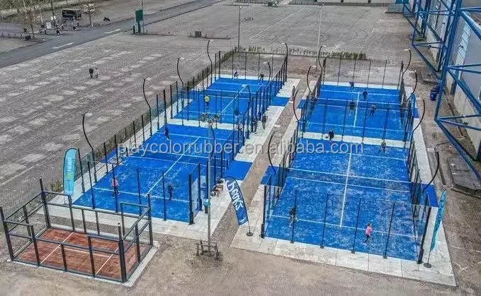 Высокое качество 20x0 м/10x6 м искусственная трава PP пластиковый пол Padel Padbol корты для тенниса/футбола