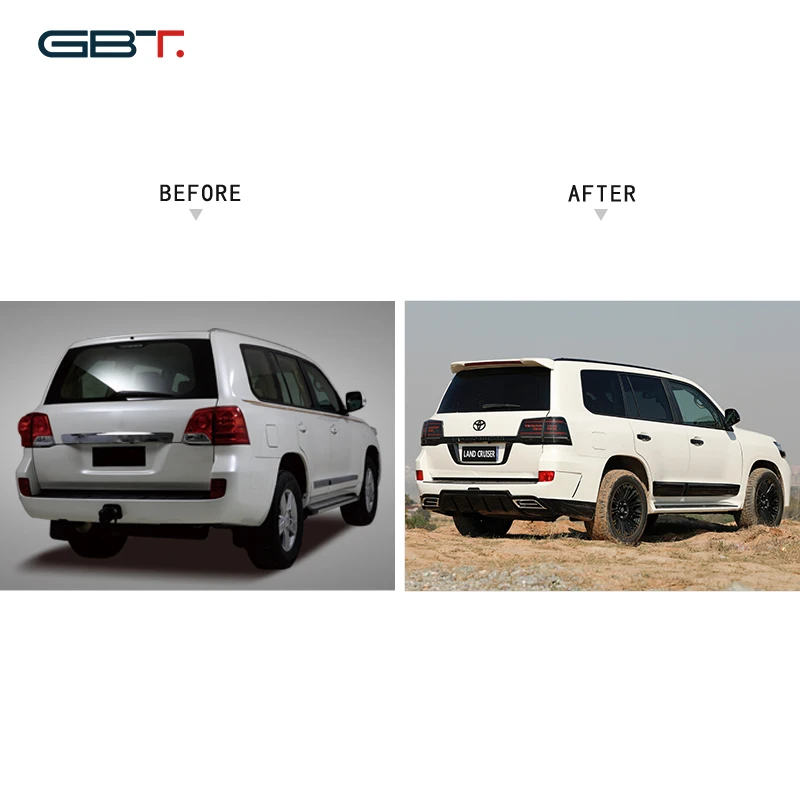 Аксессуары для модификации автомобиля GBT, комплект кузова Facelift для 2008-2015 Toyota Land Cruiser 200, комплект кузова LC200, обновленные комплекты