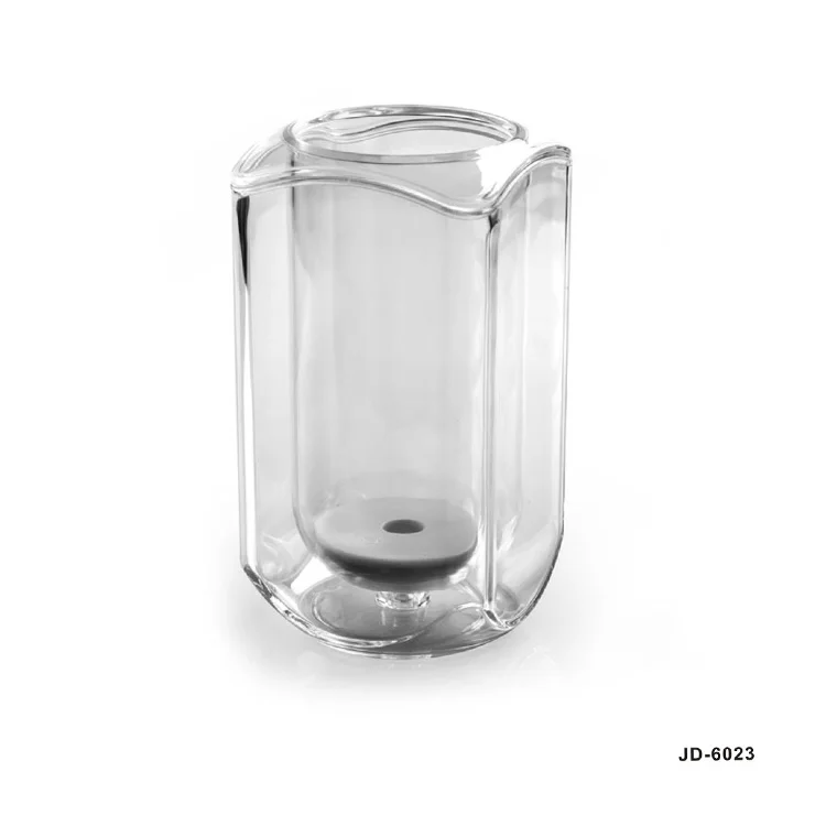 Ведро для льда из прозрачного пластика без ручки