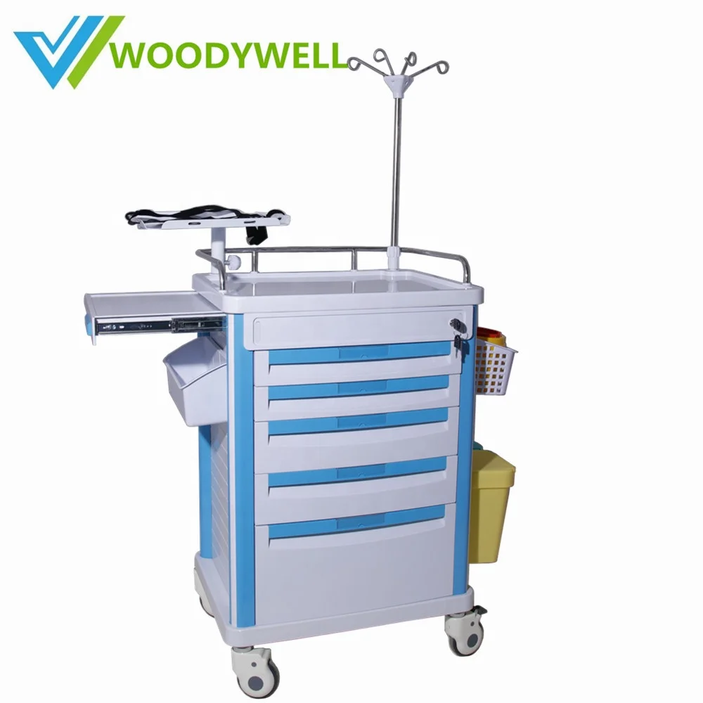 MET-006 ABS Emergency Trolley