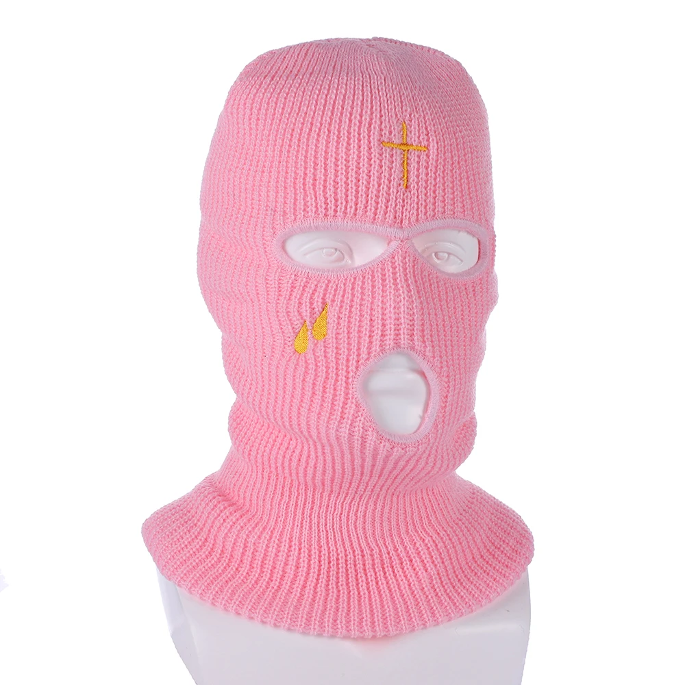 Factory Wholesale winter  warm Full face  balaclava Beanie Knitted Hats