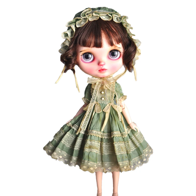 High quality doll clothes Blythe doll dress 1/6 Doll clothing accessories