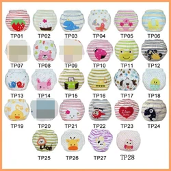 Cotton  Washable Baby  Training Diaper  Embroidered  Baby Potty Training Pants Underwear