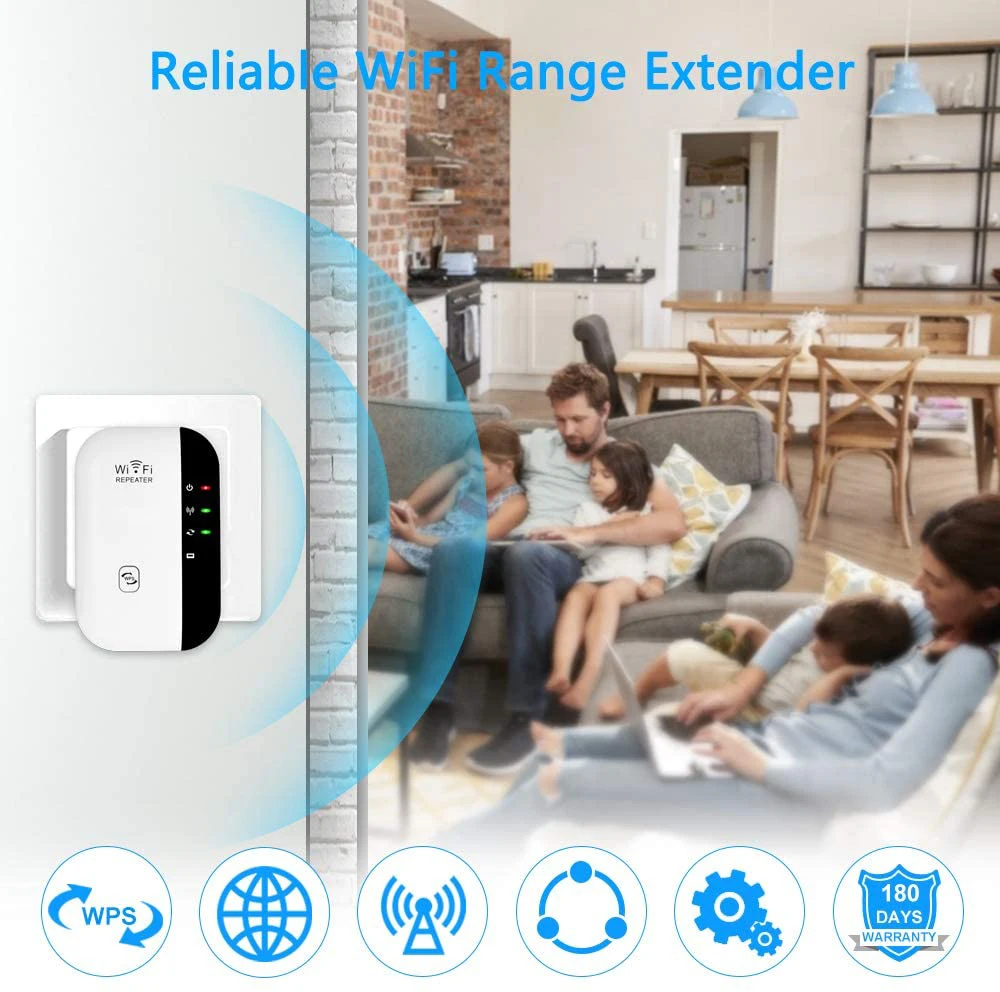  Усилитель сигнала Wi-Fi 2 4 ГГц 300 Мбит/с