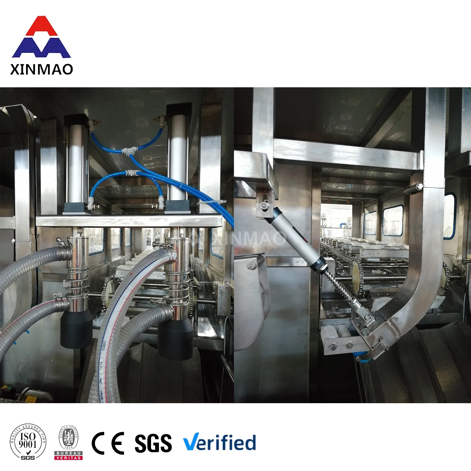 High Quality Automatic 5 Gallon Water Filling Machine/Automatic 20 Liter 5 Gallon Bottle Washing Filling Capping Machine