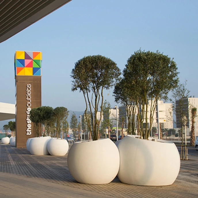 Garden Planter Porcelain Pots Crystal Flower Pot