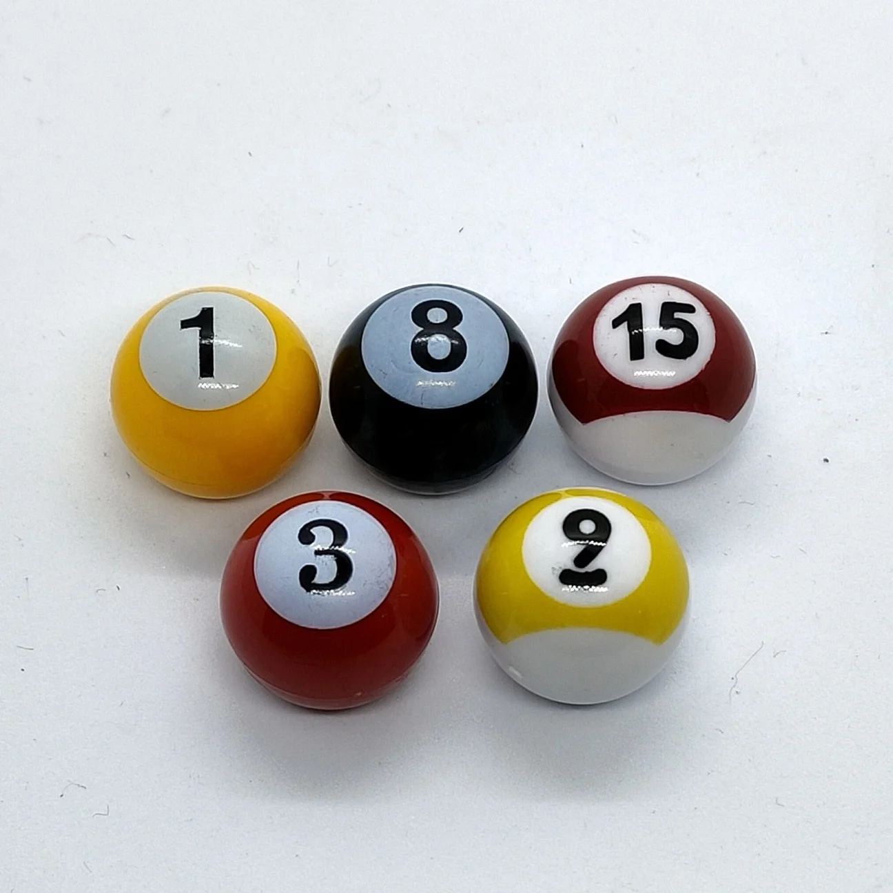 Vtogether V00007200 Bulk Packing Best seller Creative Eight valve stem cap eight ball