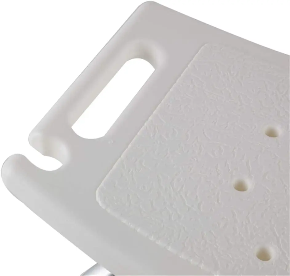 Shower Chair Shower Stool Shower Bench Adjustable Height Non-Slip Bathing Aid for Elderly