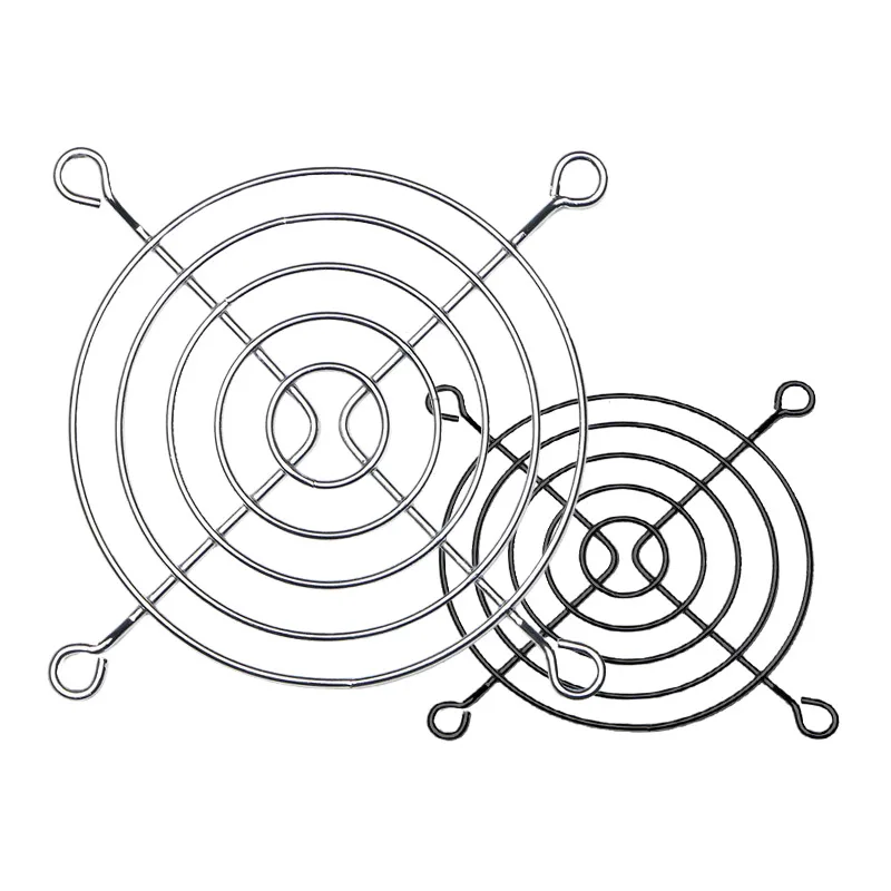 70Mm Customized Oem Odm Black Silver Electric Fan Front Guard 70Mm