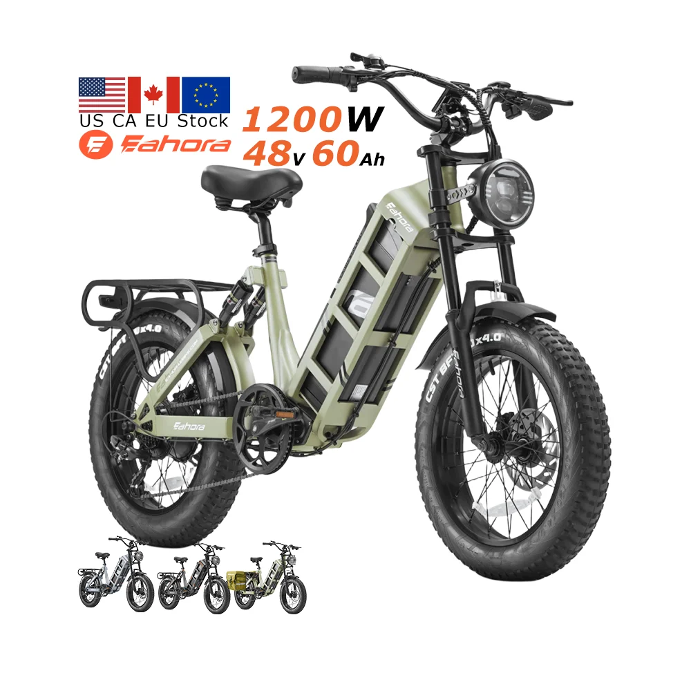 Eahora Juliet электрический городской велосипед 1000W/1200W 48V 60Ah 100 + Miles mlong Range mtb Fob цена электровелосипед для взрослых