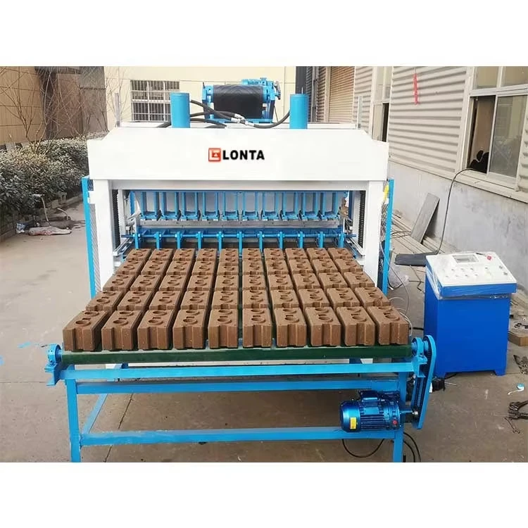 LONTA LT10-10 Full Automatic Interlock Hollow Mud Compressed Earth Soil Clay Brick Block Making Machine In Algeria Botswana
