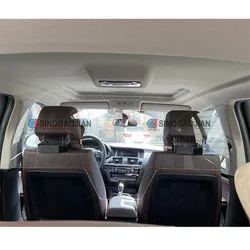 Clear acrylic partitions portable Sneeze Guard for car bus taxi driver