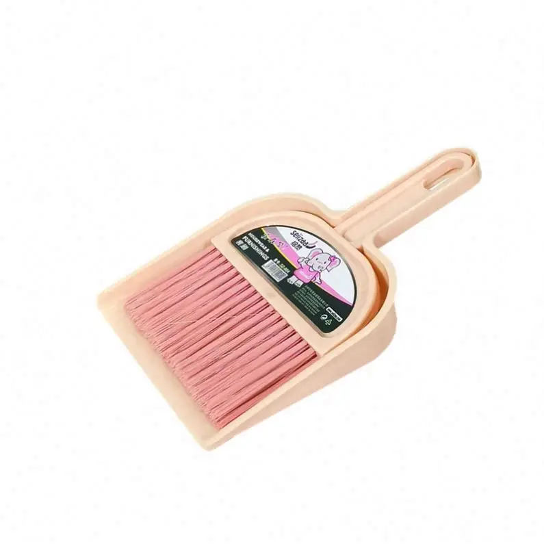 Handle Small Broom Computer Cleaning Brush Plastic Sweep Small Table Sweeper Mini Cleaning Brush Set