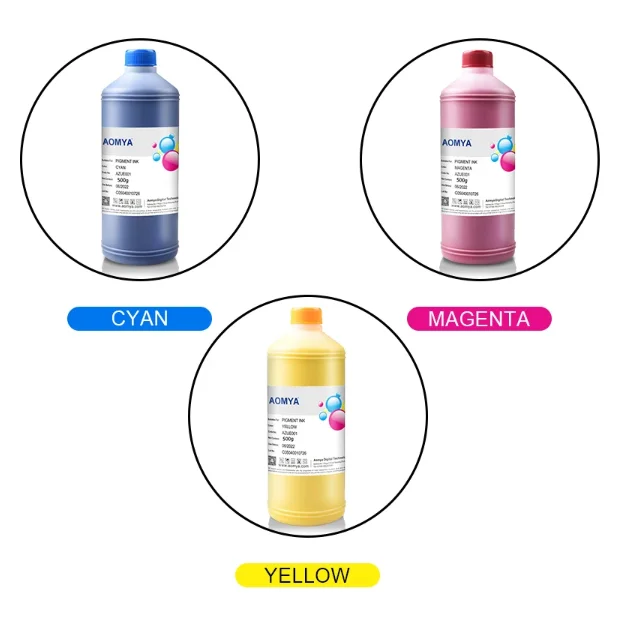 Aomya 1000ml Pigment Ink for Canon PFI-1700 PFI-57 PFI-1000 Pro 2000 4000 6000 6000s 6100s Pro 520 540 540s 560 printer