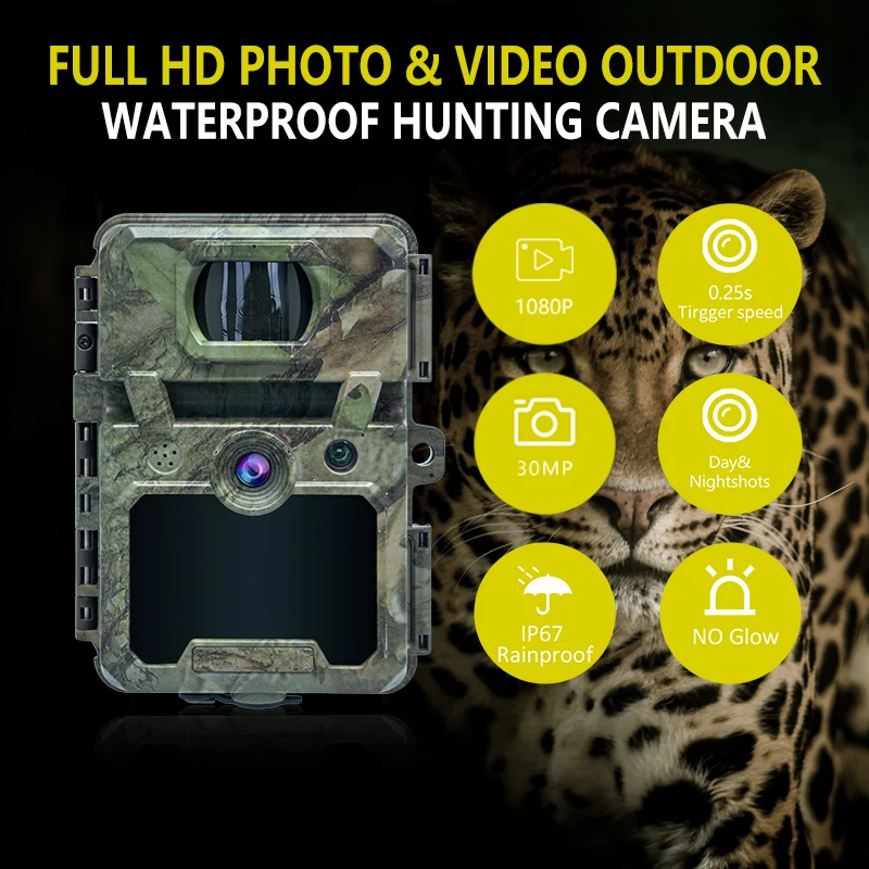 Keepguard KW571 Factory OEM ODM Mini Wireless Wildlife Scouting Timelapse Trail Camera IP67 No-Glow CMOS Sensor  SD Memory Card