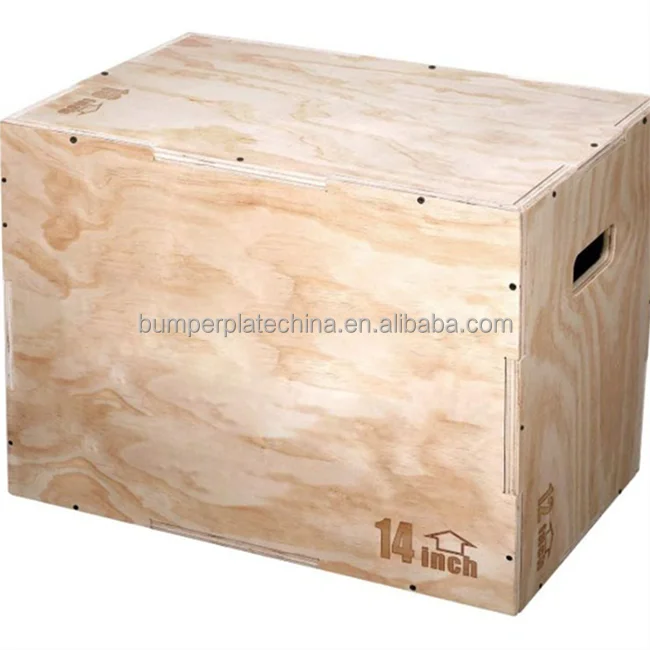 20 x 24 x 30 Inch Wooden Plyo Box for fitness