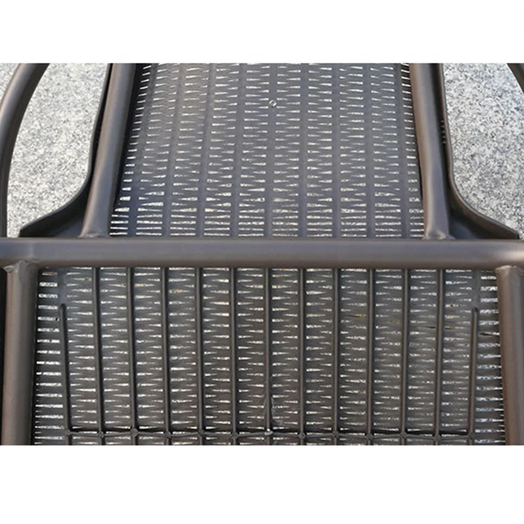 Factory living room chairs outdoor rattan cafe chair wicker patio garden furniture rattan modern dining chairs