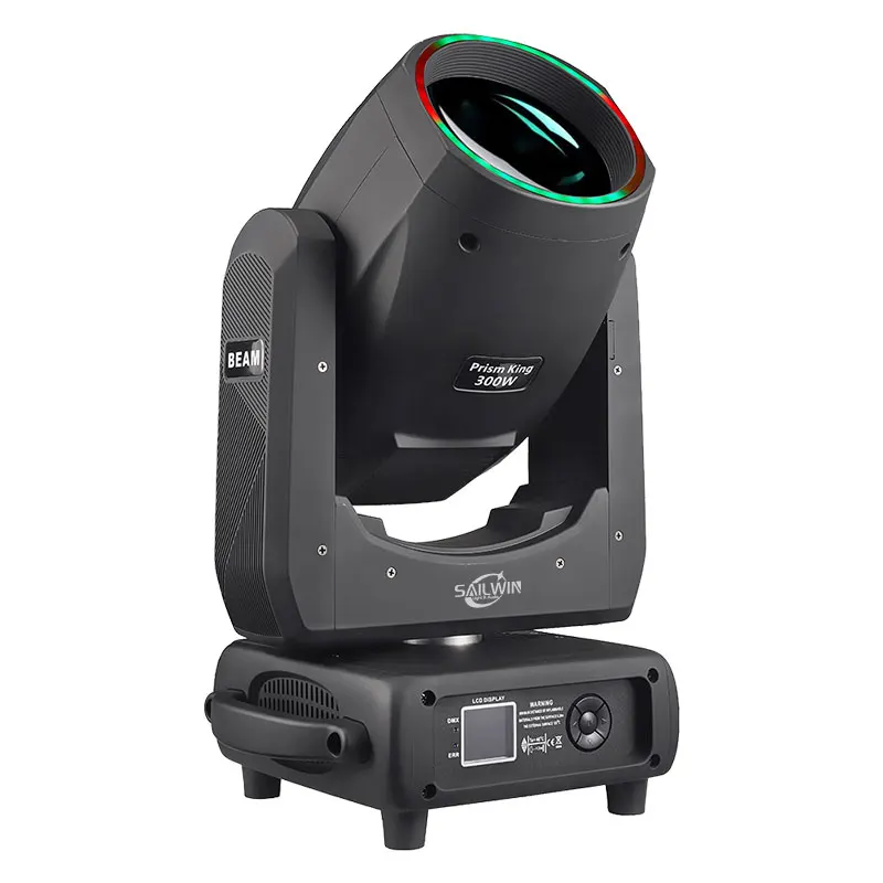 300W LED aperture lens king sharpy beam13 Colors 14 Patterns Led Ring Prism King Light  Moving head Lights