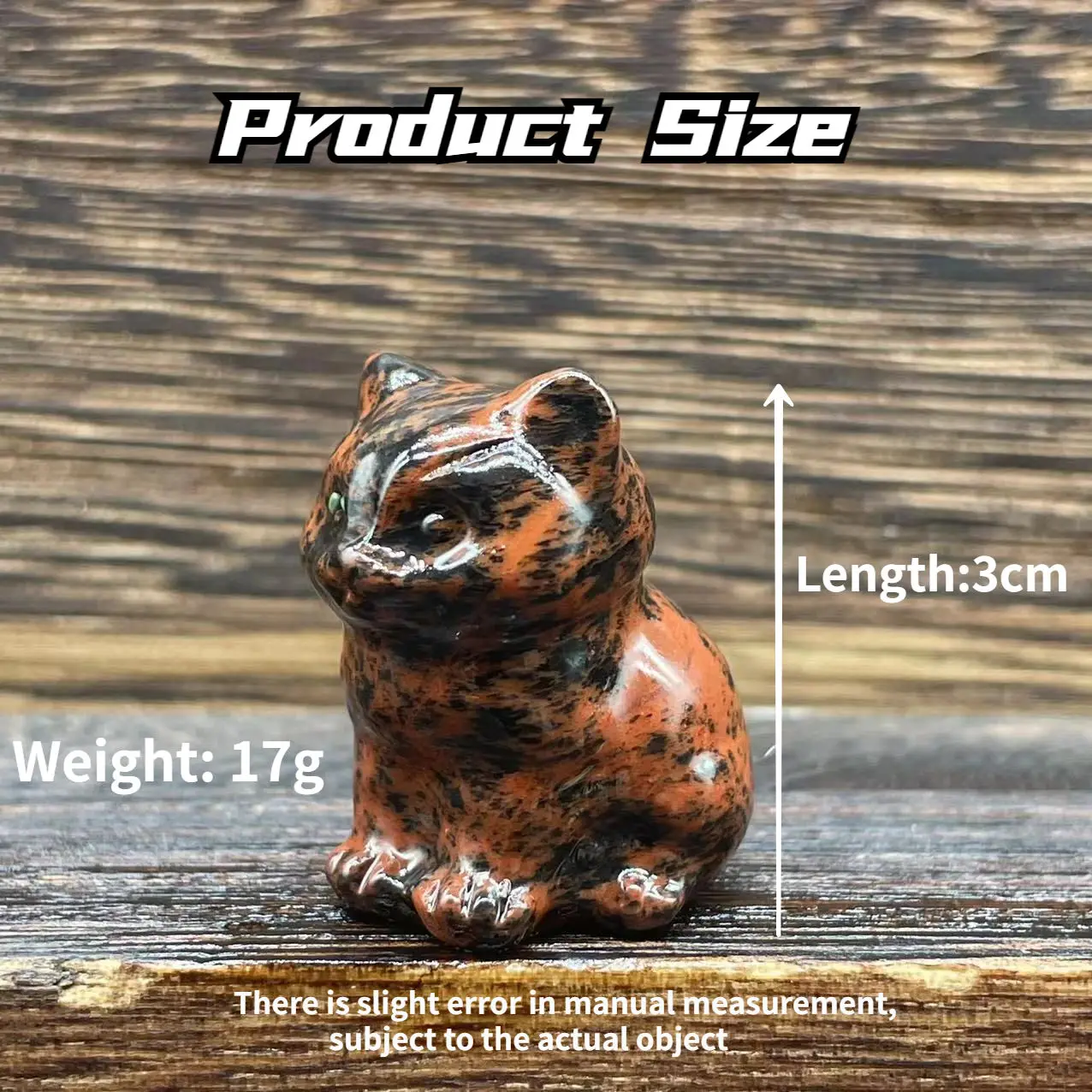 ODM OEM Mini Crystal Tumble Stones Cat Figurine Statue Hand Carved Gem Lucky Cat Spirit Reiki Healing Natural Crystal Stone