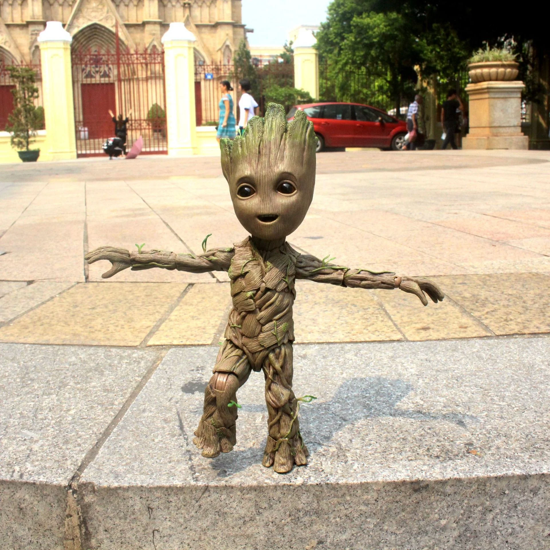 Guardians of the Galaxy groot Tree human baby  movable boxed hand model Marvel movies Action figure model toy