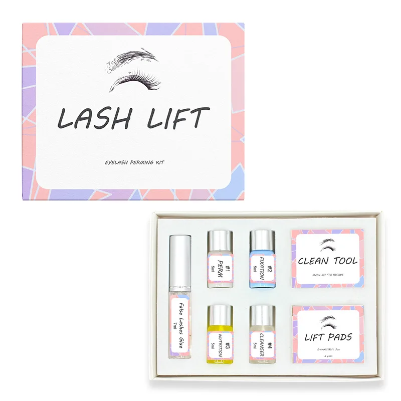 Luxury Lashlift Perming Kit Eyelash Brow Perm Kit Eyebrow Perming Lash lift Set Wholesale Private Logo