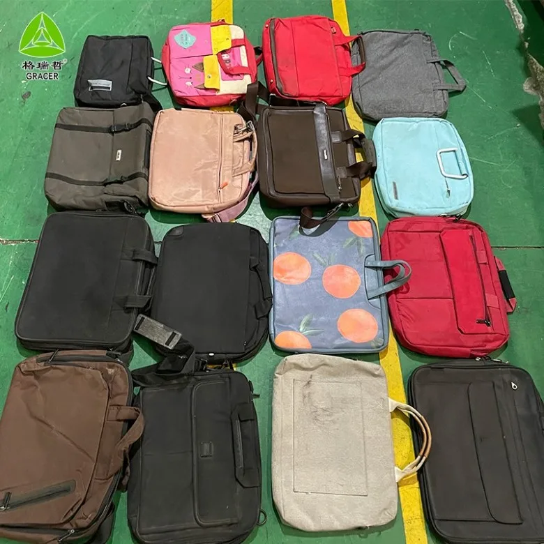 used laptop bags fashion luxury design computer bags wholesale used handbags leather used bags in bales