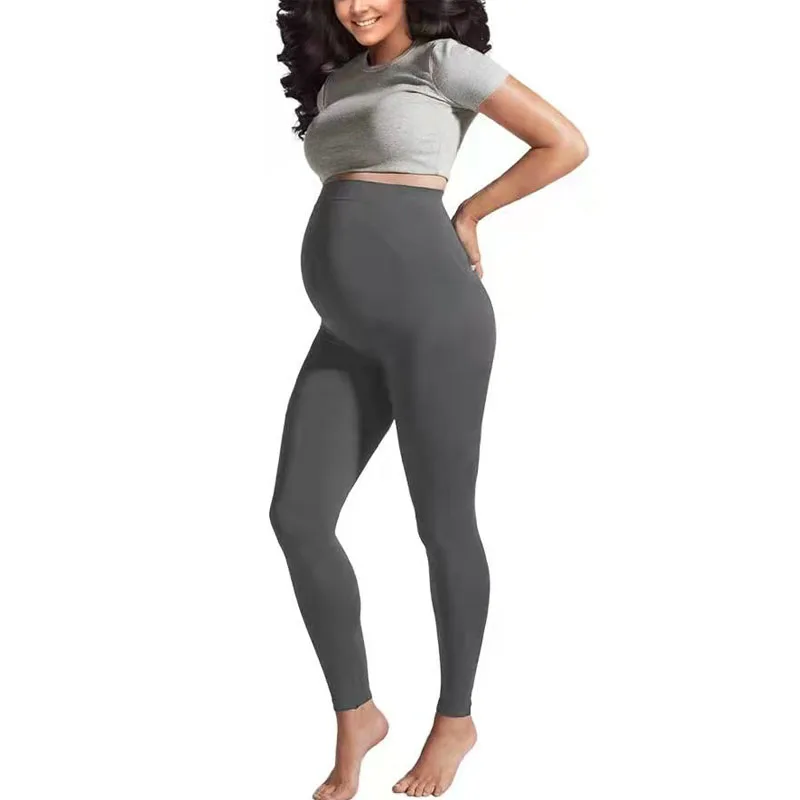 Maternity Leggings Active Wear OEM Pants Pregnancy Shaping Over Belly Postpartum Breastfeeding Yoga Maternity Leggings