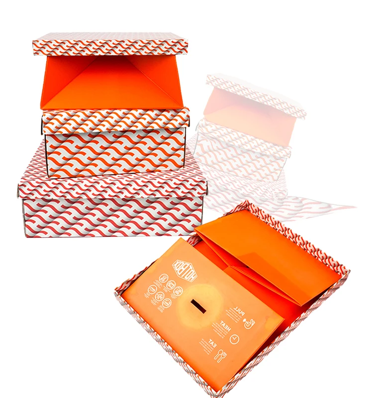 Chinese Manufacturers Kraft Cardboard Foldable Shirt Box