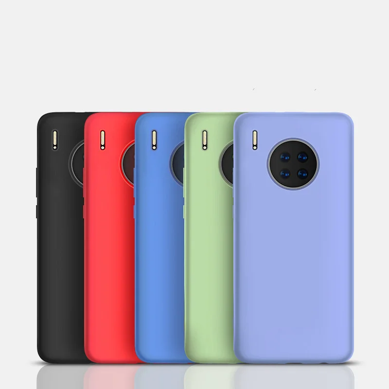 
liquid Silicone mobile phone case Suitable for Huawei nova 6 v30 mate p30 p30pro mate 20 